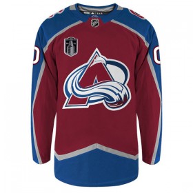 Colorado Avalanche Custom Adidas Stanley Cup 2022 Trikot Authentic - Herren